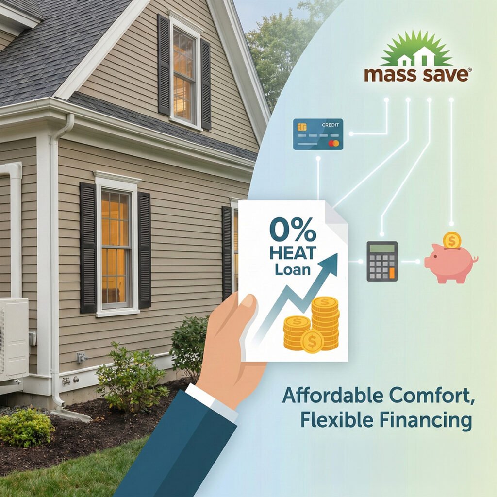 Mass Save 0% HEAT loan financing program